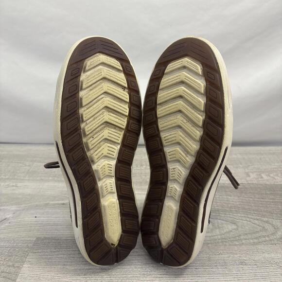 Men Sz 8 Skechers Porter Ressen Dark  Brown Leather Lace Up Sneaker 64737 - Picture 6 of 16